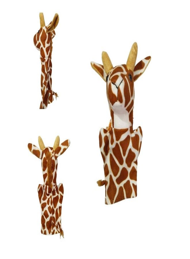VARUSH Wild Animals & Birds Storytelling Hand Puppets/Hand Puppets for Kid's Learning Playing (Giraffe) - Image 1